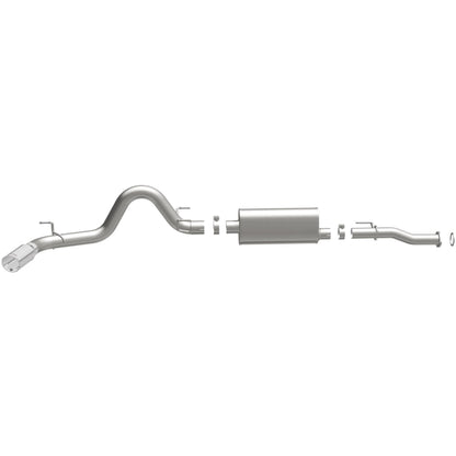 MagnaFlow Cat-Back | Toyota Tacoma 3.5L V6 (16-23) SS 3in Single Pass Side Exit Rear 4in Tip (19291)