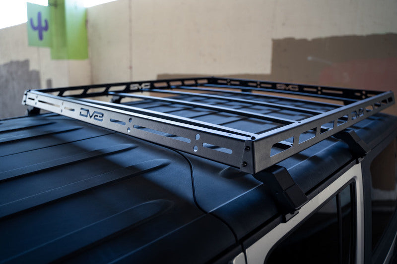 DV8 Offroad Short Roof Rack: Jeep Wrangler (07-18)