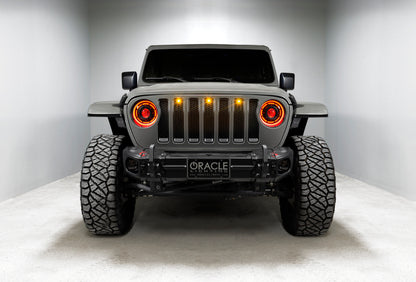 ORACLE Lighting Bi-LED Projector Headlights: Jeep Wrangler / Gladiator (18-24)