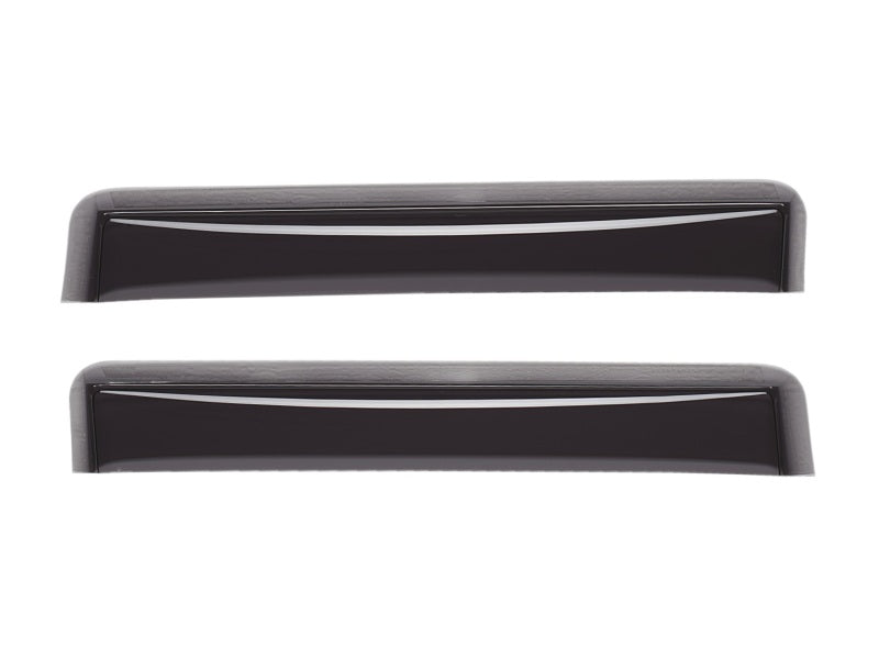 WeatherTech Rear Side Window Deflectors (2PC, Dark Smoke): Ram 1500 Crew Cab 2019 - 2024