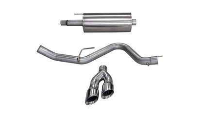CORSA Sport Single Side Dual 4in Tips Exhaust | Ford F-150 (15-20) (14837)
