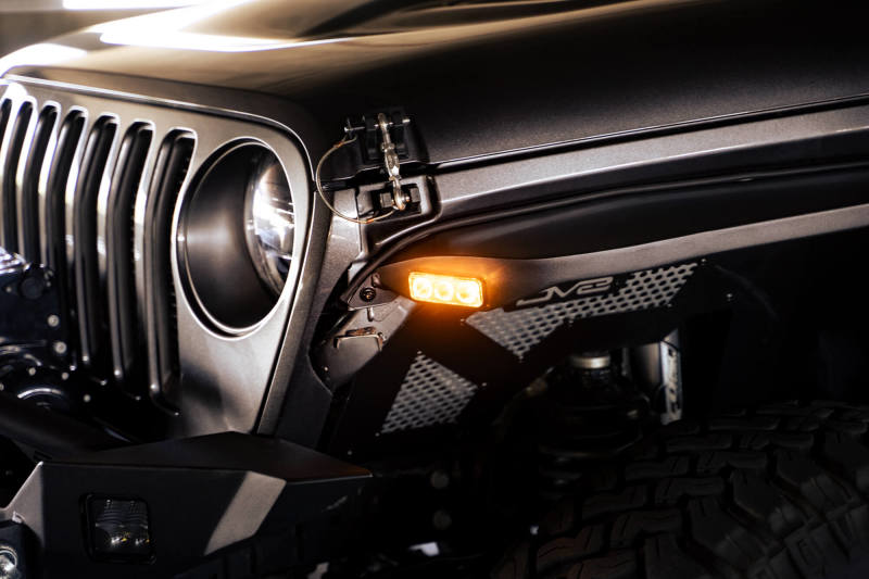 DV8 Offroad Slim Fender Flares | Jeep Wrangler JL (18-23) (FDJL-07)