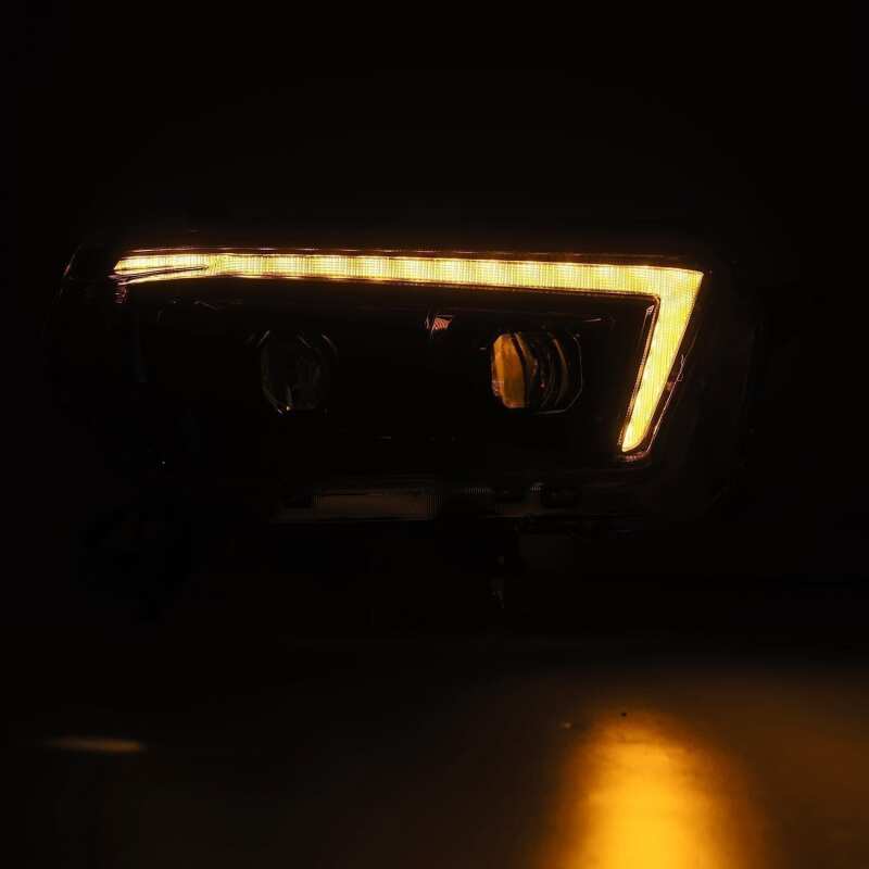 AlphaRex PRO-Series Halogen Projector Headlights Alpha-Black | Toyota 4Runner (10-13) (880754)