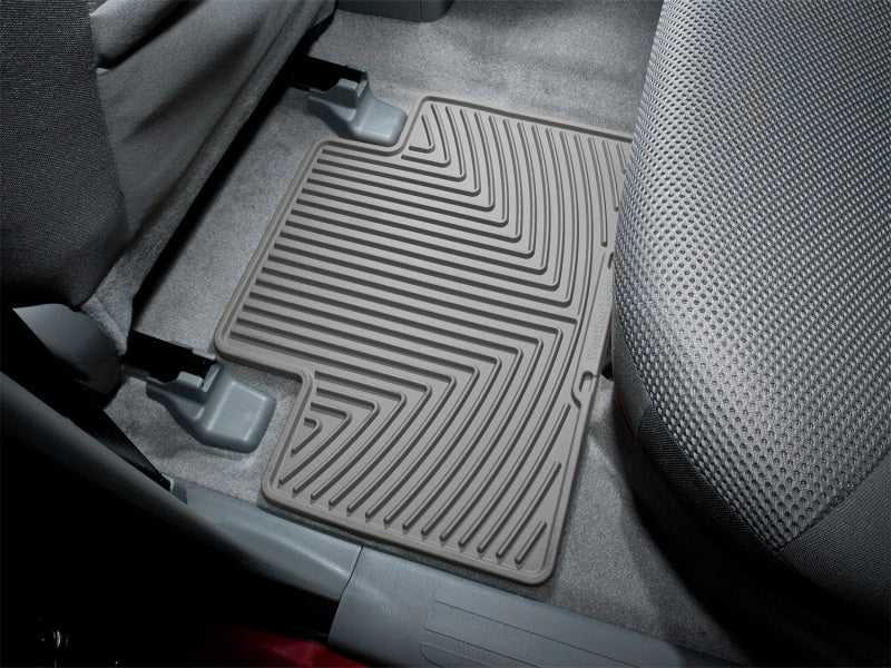 WeatherTech Rear Rubber Floor Mats | Toyota Tacoma Crew Cab (05-13) Grey (W136GR)
