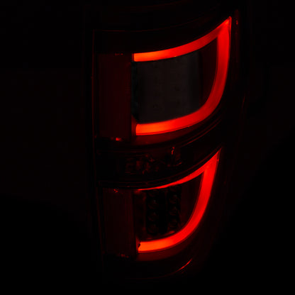 ANZO LED Taillight Assembly Black | Ford F-150 (09-13) (311257)