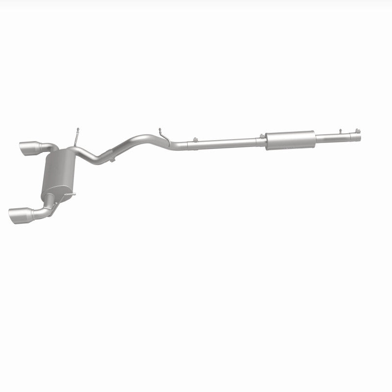 MagnaFlow Cat-Back Exhaust Black Tips (REAR): Jeep Wrangler 2012-2017 3.6L V6