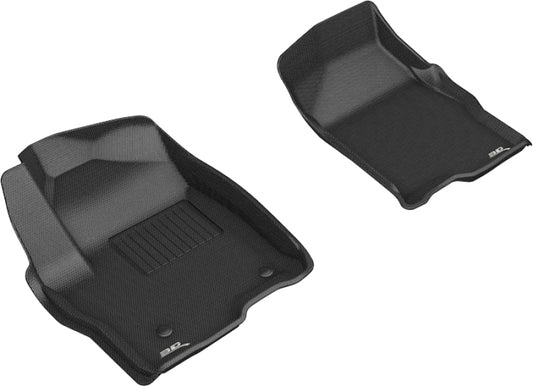3D MAXpider KAGU 1st Row Floormats | Chevy Silverado/Sierra 1500/2500/3500 (19-24) (L1GM02511509)