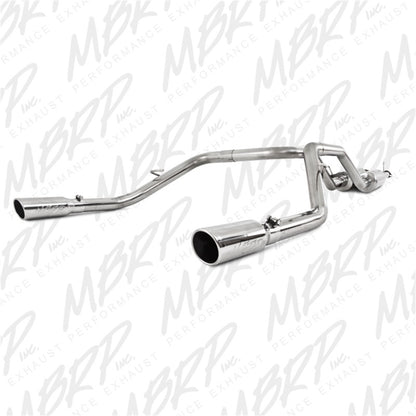 MBRP 2.5in. Dual Split Rear Cat-Back Exhaust | Toyota Tundra 09-21 (S5312409) (S5312409)