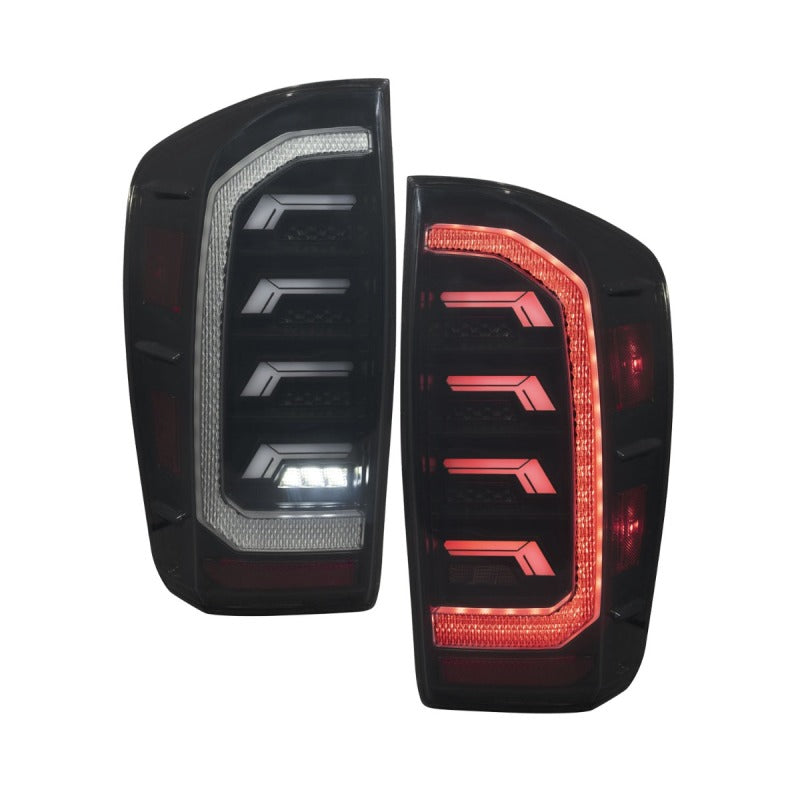Form Lighting Smoked LED Tail Lights | Toyota Tacoma (16-23) (FL0018)
