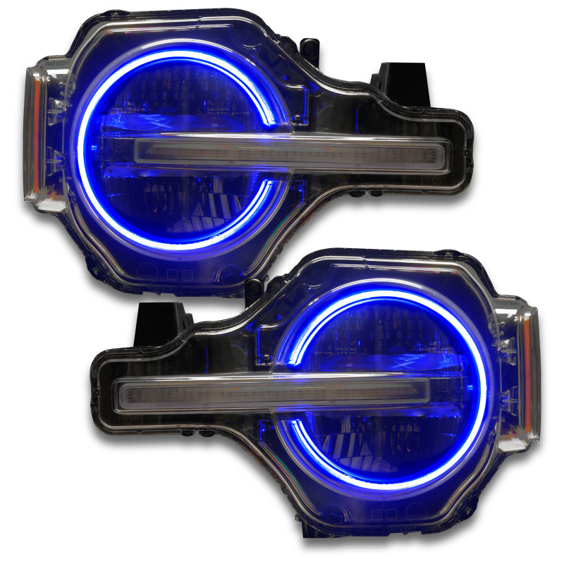 ORACLE Lighting 2021 Ford Bronco DRL w/ Halo Kit ColorSHIFT RF Ctrl | Bronco VI (U725) (1468-330)