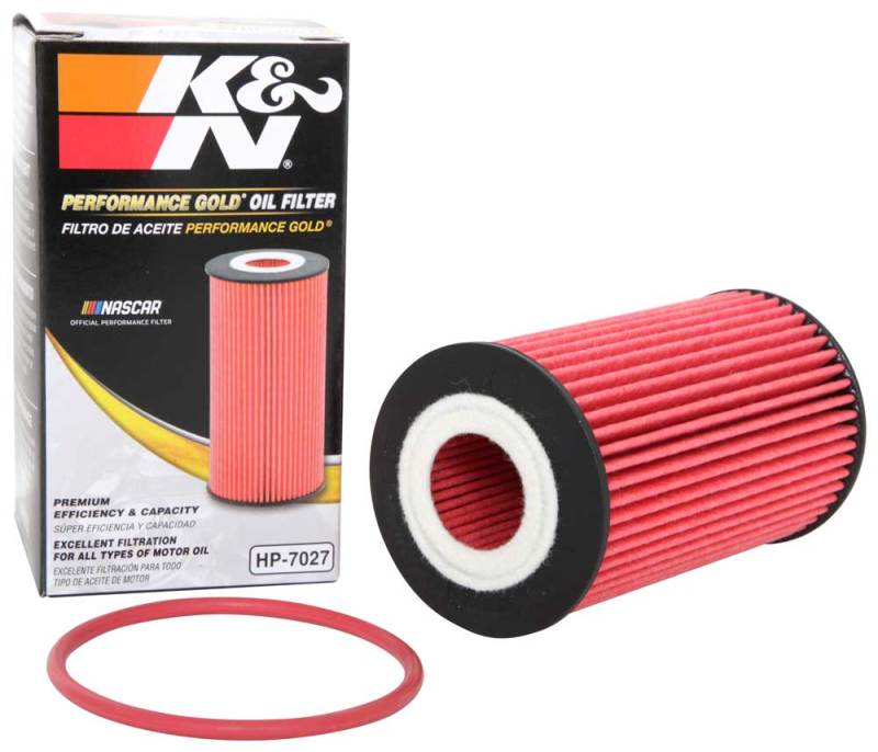 K&N Performance Oil Filter | Chevrolet Colorado (15-22) / ZR2 (17-22) / GMC Canyon (15-22) (HP-7027)