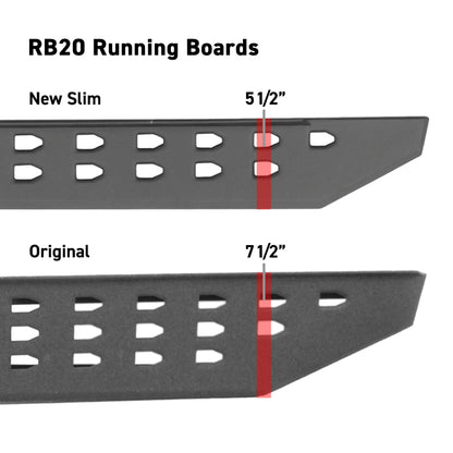 Go Rhino RB20 Slim Running Boards | Ford Bronco (21-26) (69400073ST)