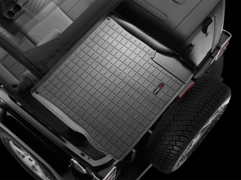 WeatherTech Cargo Liner (Black): Jeep Wrangler JK 2007 - 2018