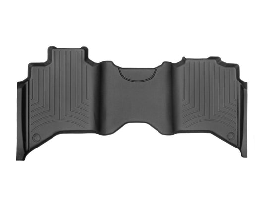 WeatherTech FloorLiner Rear Floor Mats (Black): Ram 2500 & 3500 2019 - 2025 (w/ PTO)