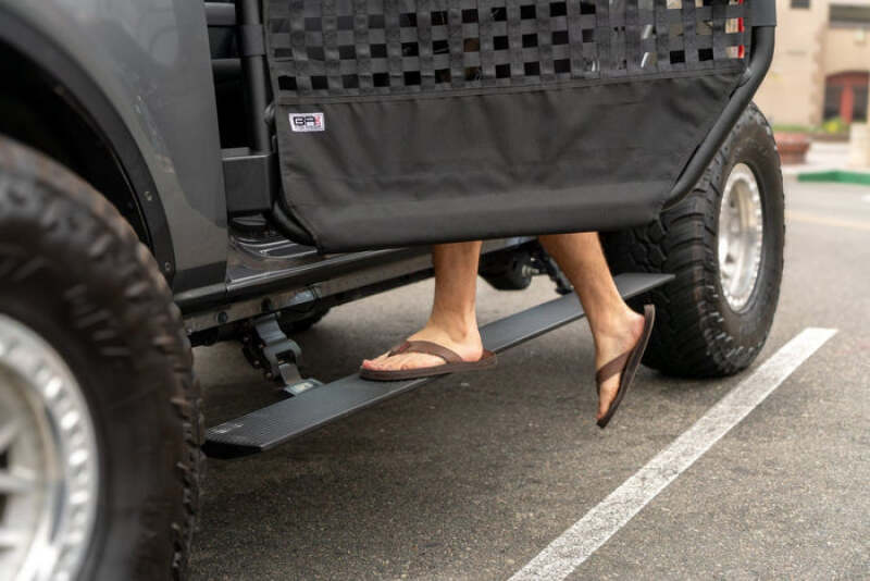 Body Armor 4x4 21-24 Ford Bronco 4DR E-Power Board Steps | Ford Bronco (21-26) (FB-4500)
