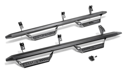 N-Fab Predator Pro Nerf Steps Textured Black (F&R): Jeep Gladiator JT 2020-2025