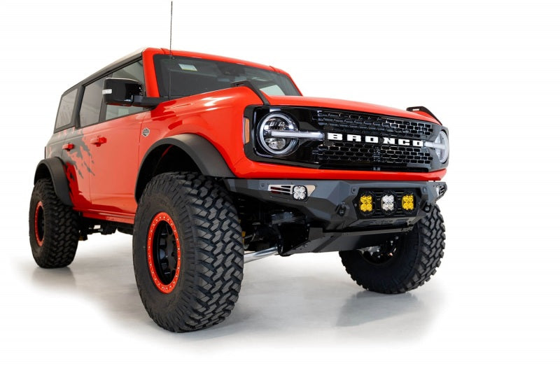 Addictive Desert Designs Bomber Front Bumper w/ Baja Designs Mounts | Ford Bronco (21-26) (F230194120103)