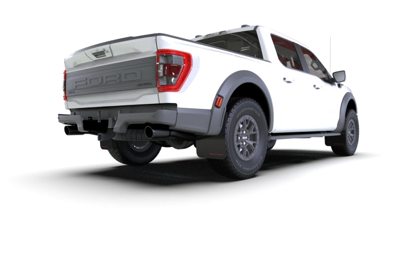 Rally Armor UR Mud Flaps | Ford F-150 Raptor (21-23 / 24-26) (MF73-UR-BLK-MBK)
