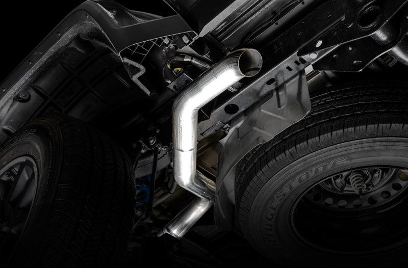 AWE Trail Edition Cat-Back Exhaust (Single Turn-Down Exit): Jeep Wrangler JK 3.6L V6 2012 - 2018