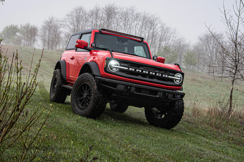 Zone Offroad 4-Inch Adventure Series Lift Kit w/ Upper Control Arms | Ford Bronco 4-Door Base Suspension (21-26) (ZONF95)