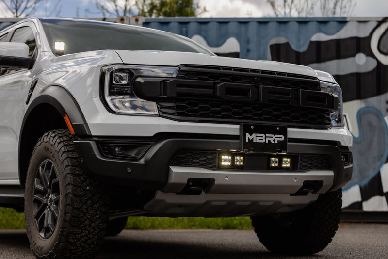 MBRP Clear Flood Bumper Light Kit | Ford Ranger Raptor (24-26) (SL5270-01F)
