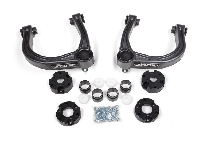 Zone Offroad 4-Inch Adventure Series Lift Kit w/ Upper Control Arms | Ford Bronco 4-Door Base Suspension (21-26) (ZONF95)