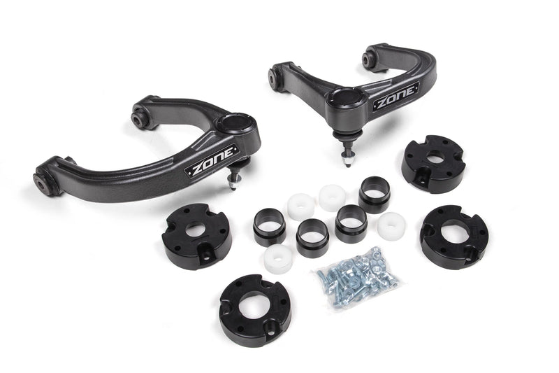 Zone Offroad 4-Inch Adventure Series Lift Kit w/ Upper Control Arms | Ford Bronco 4-Door Base Suspension (21-26) (ZONF95)