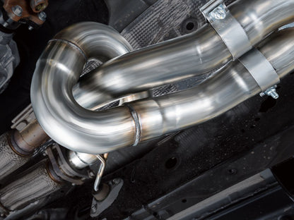 AWE Tuning SwitchPath™ Cat-Back Exhaust Chrome Silver Tips Ford Ranger Raptor | 2024-26 (3025-32306)