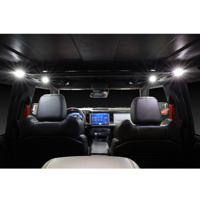 4pc Interior Led Dome Light Kit V2 With Harness - IAG-ACC-F1060 image 7