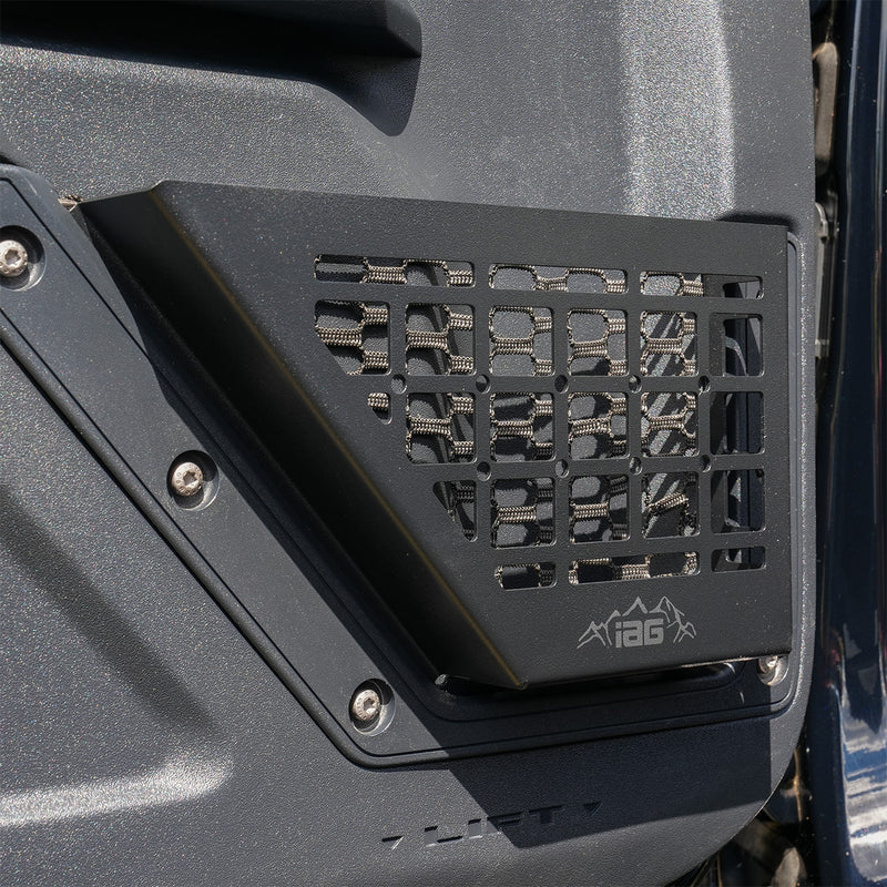 Front Door Bin Black Steel Molle - IAG-ACC-F1080 image 2