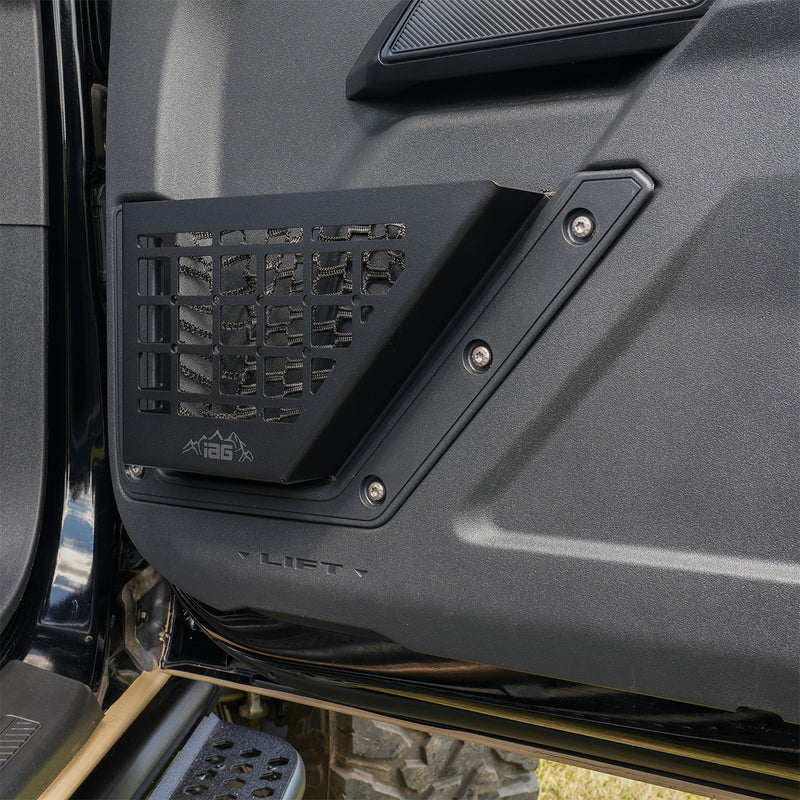 Front Door Bin Black Steel Molle - IAG-ACC-F1080 image 5
