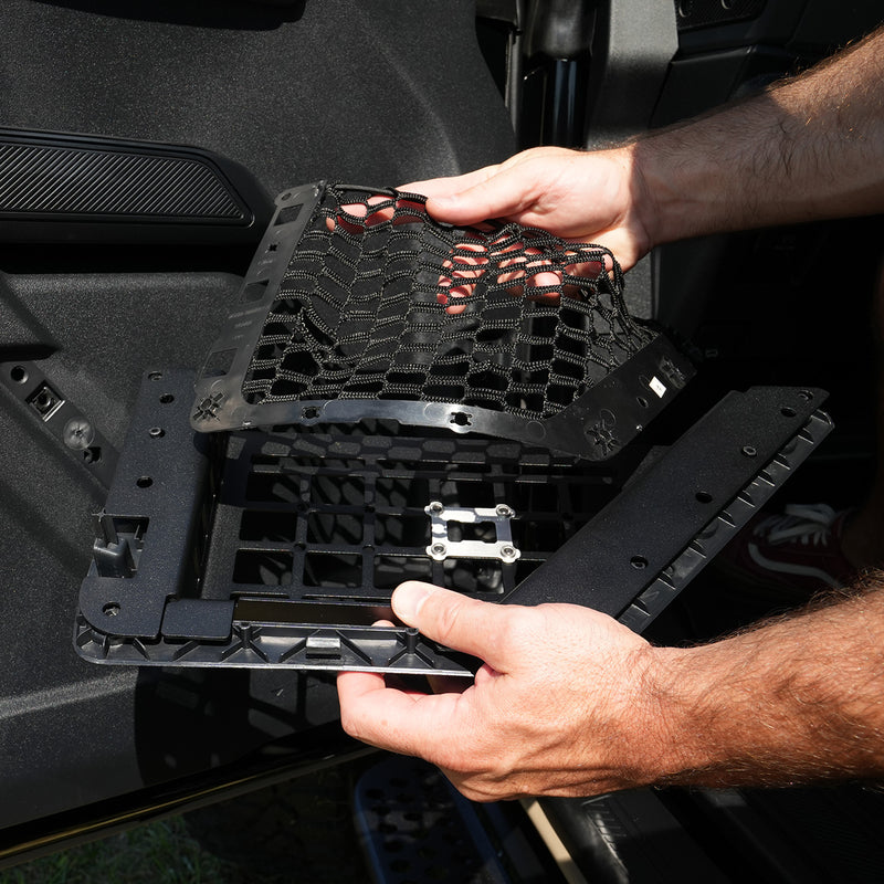 Front Door Bin Black Steel Molle - IAG-ACC-F1080 image 10