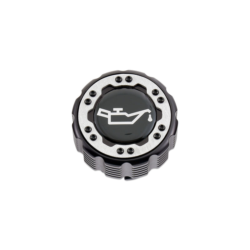 Beadlock Oil Cap w/ Aluminum Ring 21+ Bronco 15+ F-150 19+ Ranger 22+ Maverick - IAG-ACC-F1090BKAL image 6