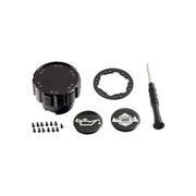 Beadlock Oil Cap w/ Black Ring 21+ Bronco, 15+ F-150, 19+ Ranger, 22+ Maverick - IAG-ACC-F1090BKBK