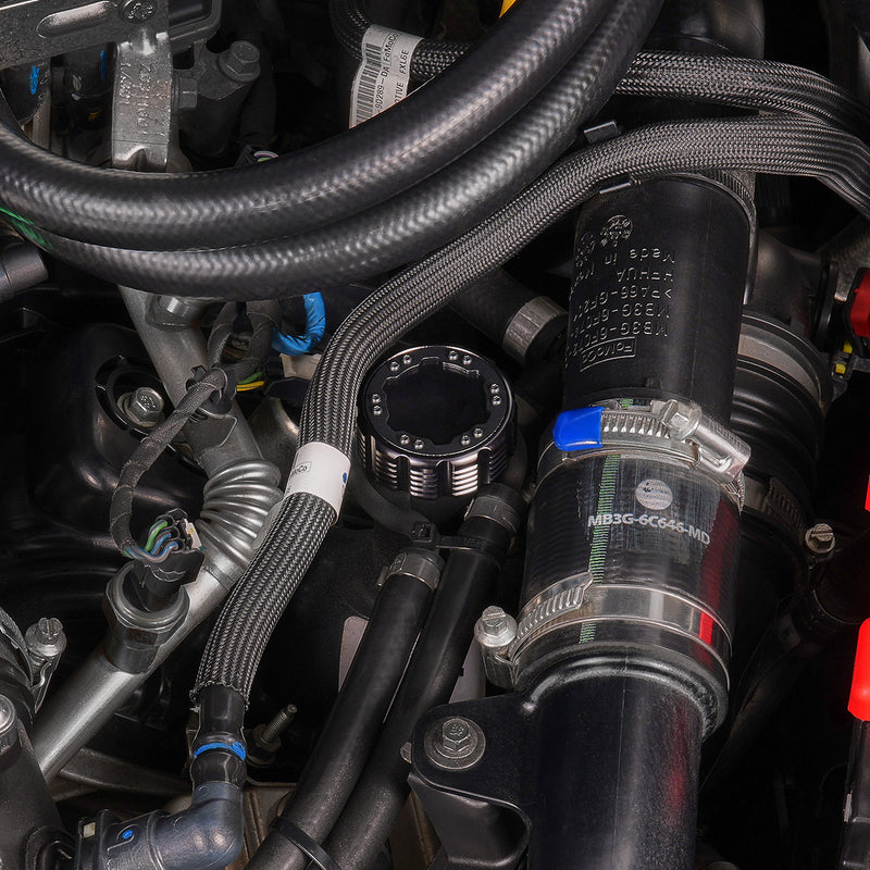 Beadlock Oil Cap w/ Black Ring 21+ Bronco, 15+ F-150, 19+ Ranger, 22+ Maverick - IAG-ACC-F1090BKBK image 14
