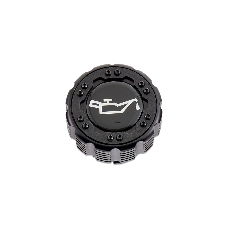 Beadlock Oil Cap w/ Black Ring 21+ Bronco, 15+ F-150, 19+ Ranger, 22+ Maverick - IAG-ACC-F1090BKBK image 15