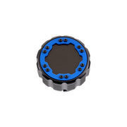 Beadlock Oil Cap w/ Blue Ring 21+ Bronco, 15+ F-150, 19+ Ranger, 22+ Maverick - IAG-ACC-F1090BKBL image 9