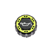 Beadlock Oil Cap Neon Yellow Ring 21+ Bronco 15+ F-150 19+ Ranger 22+ Maverick - IAG-ACC-F1090BKNY image 6