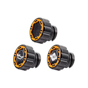 Beadlock Oil Cap w/ Orange Ring 21+ Bronco, 15+ F-150, 19+ Ranger, 22+ Maverick - IAG-ACC-F1090BKOR image 7