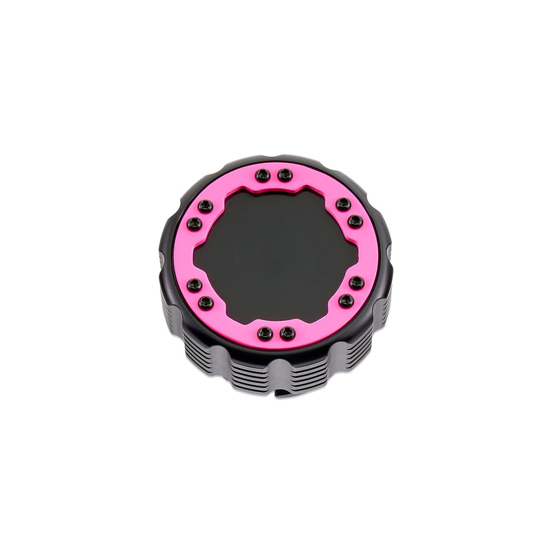 Beadlock Oil Cap w/ Pink Ring 21+ Bronco, 15+ F-150, 19+ Ranger, 22+ Maverick - IAG-ACC-F1090BKPK image 10