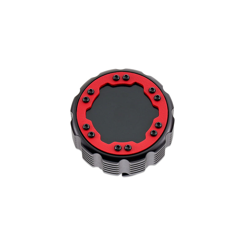 Beadlock Oil Cap w/ Red Ring For 21+ Bronco, 15+ F-150, 19+ Ranger, 22+ Maverick - IAG-ACC-F1090BKRD image 11