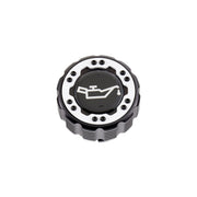 Beadlock Oil Cap w/ White Ring 2021+ Bronco, 15+ F-150, 19+ Ranger, 22+ Maverick - IAG-ACC-F1090BKWH image 5