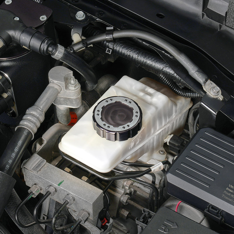 Beadlock Brake Fluid Cap w/ Aluminum For 2021+ Bronco, 19+ Ranger, 22+ Maverick - IAG-ACC-F1091BKAL image 15