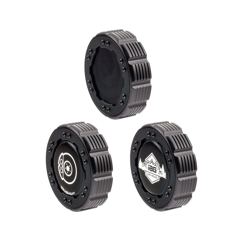 Beadlock Brake Fluid Cap w/ Black For 21+ Ford Bronco, 19+ Ranger, 22+ Maverick - IAG-ACC-F1091BKBK image 6