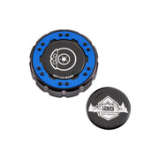 Beadlock Brake Fluid Cap w/ Blue For 2021+ Ford Bronco, 19+ Ranger, 22+ Maverick - IAG-ACC-F1091BKBL image 5