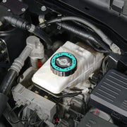 Beadlock Brake Fluid Cap w/ Teal For 2021+ Ford Bronco, 19+ Ranger, 22+ Maverick - IAG-ACC-F1091BKGT image 12