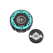 Beadlock Brake Fluid Cap w/ Teal For 2021+ Ford Bronco, 19+ Ranger, 22+ Maverick - IAG-ACC-F1091BKGT image 15