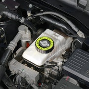 Beadlock Brake Fluid Cap w/ Neon Yellow For 21+ Bronco, 19+ Ranger, 22+ Maverick - IAG-ACC-F1091BKNY image 10