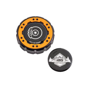 Beadlock Brake Fluid Cap w/ Orange For 21+ Ford Bronco, 19+ Ranger, 22+ Maverick - IAG-ACC-F1091BKOR image 5