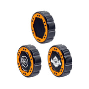 Beadlock Brake Fluid Cap w/ Orange For 21+ Ford Bronco, 19+ Ranger, 22+ Maverick - IAG-ACC-F1091BKOR image 6